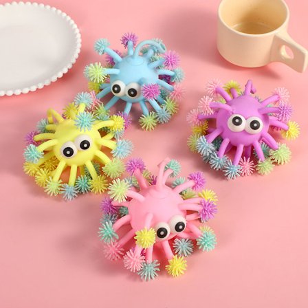 4 st Anti Stress Ball, Stress Relief Ball, Dekompressionsleksak