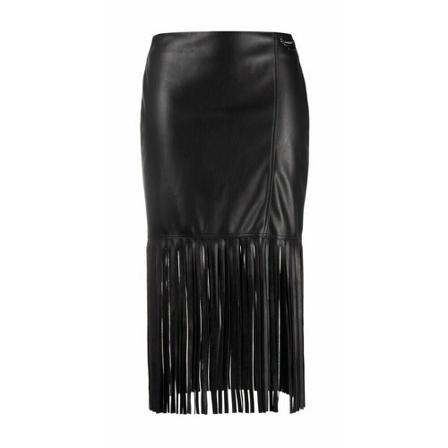 Karl Lagerfeld, Skirt Zwart, Dames, Maat:3XS