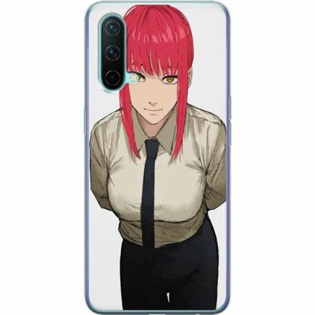 Oneplus Nord Ce 5g Genomskinligt Skal Makima Chainsaw Man