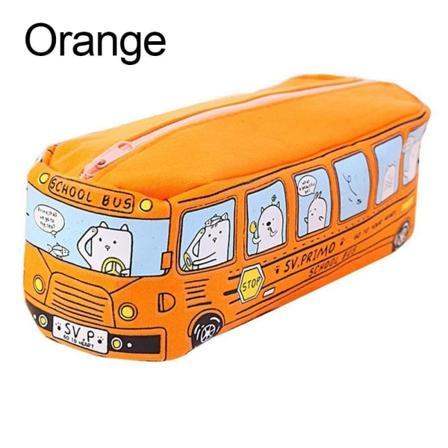 Bussi kynälaukku Auton case ORANSSI Orange