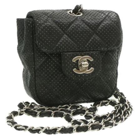 Chanel Vintage, Pre-owned Shoulder Bag Zwart, Dames, Maat:ONE Size