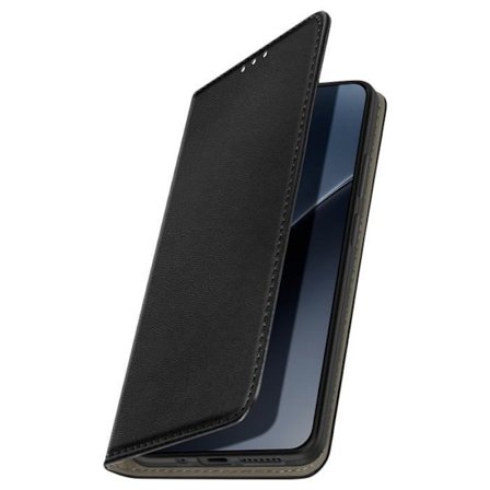 Plånboksfodral - Xiaomi - 15 - Vegetanskt Läder - Videostöd - Magnetisk Stängning