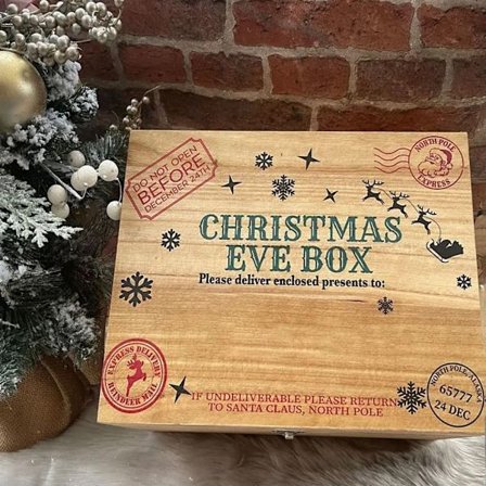 Xmas Eve Box Jullådor Santa Gift Box