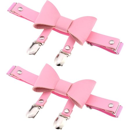 Naisten perhossolmukkeinen sukkanauhavyö, säädettävä punk-goottilainen jalkavaljaat, joustavat reisirengassukkanauhat, 2 kpl