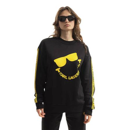 Karl Lagerfeld - Tröjor - Svart - Unisex - Storlek: S, unisex, Storlek: S