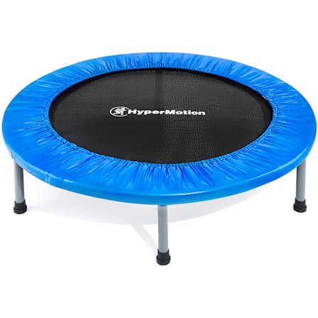 Mini trampolin til børn og voksne - op til 50kg - 91cm - til hjemmet og haven