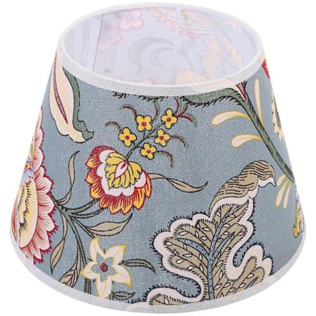 Bordslampor Blomstermönstrad Lampskärm Romantisk Varm Atmosfär Metall Tyg 1-pack