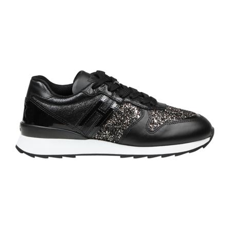 Hogan Sneakers , Zwart , Dames , Maat: 36 EU