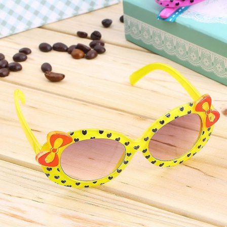 Motebriller for baby og barn, solbriller i plast, jentebue