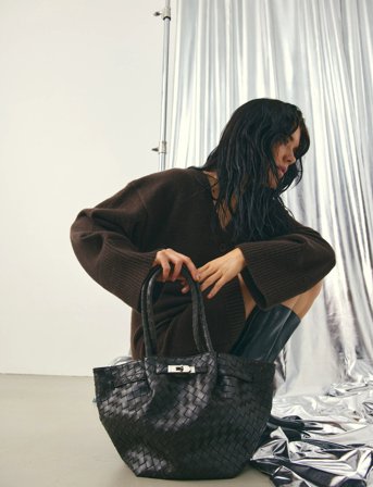 Noella Lenyxanna Knit Dress - Brown - XXL