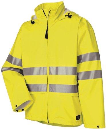 Helly Hansen Workwear Narvik Sadetakki huomiotakki, keltainen Huomioväri, Keltainen, Vaatteet