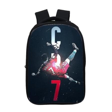 Football Crowe Around Ronaldo kuviollinen olkareppu koululaukku korkealaatuinen Style 4