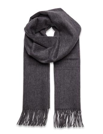 Les Deux Solid Wool Scarf Accessories Scarves Winter Scarves Harmaa Les Deux