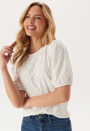 VILA-Vikally O-neck 2/4 TOP - NOOS-M