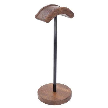 Hovedtelefonholder i træ med tung base til gamingheadset - SALUTUYA - Universal