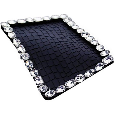 1 Stycke (Silver, 20*15cm) Halkskyddande Mattor, Bilinstrumentbräda Värme