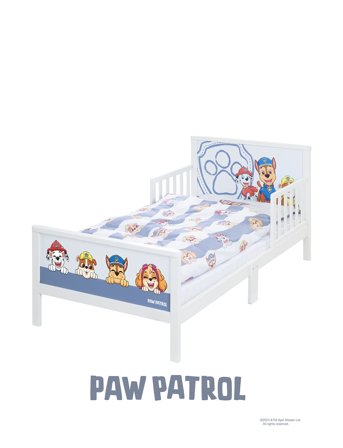 Paw Patrol Toddler-Complete Bed Paw Patrol - White - 75X 145X 63CM