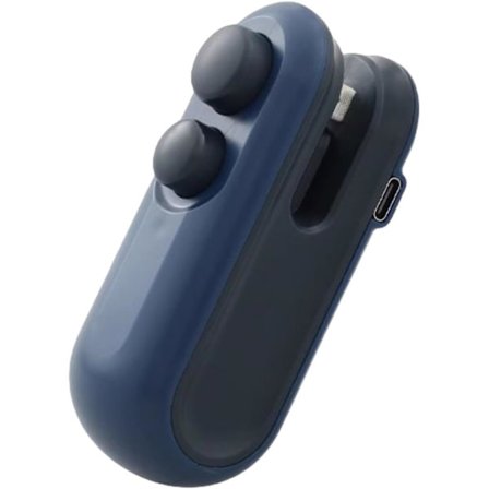 Mini Väskaförslutare, USB-C Laddningsbar Väskaförslutare, 2 i 1 Väskaförslutare Värmeförsegling med Klippare och Magnet, Mini Väska 