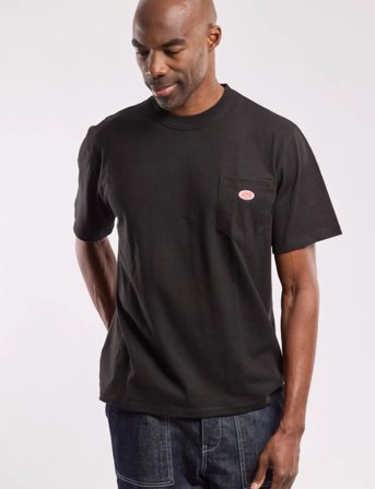 Armor Lux Heritage Pocket T-Shirt Gots - Black - XXL