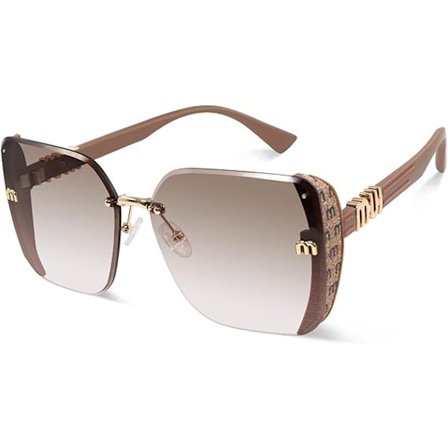 Klassiska Trendiga Fyrkantiga Oversized Solglasögon Dam Herr UV400 Stora Designer Shades