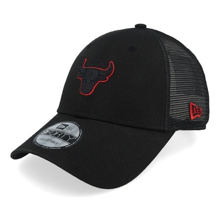 New Era - Negro trucker Gorra - Chicago Bulls NBA 9FORTY Black Trucker @ Hatstore