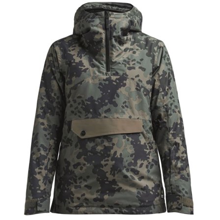 ColourWear Women's Homage Anorak Women lined ski jackets Green L