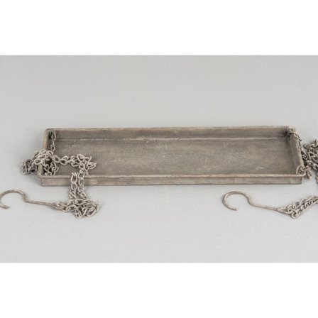 Häng hylla med kedja och krok