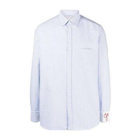 Golden Goose, Formal Shirts Wit, Heren, Maat:L