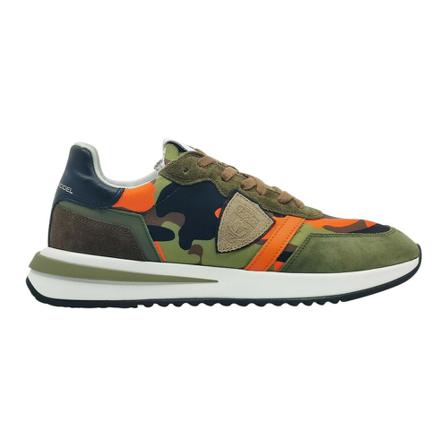 Philippe Model Low-Top Sneakers , Groen , Heren , Maat: 43 EU