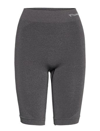 Hmlci Seamless Cycling Shorts Running/training Tights Grå Hummel