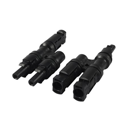 Vattentäta solcellsanslutningar Enkelt underhåll för marin miljö 2st