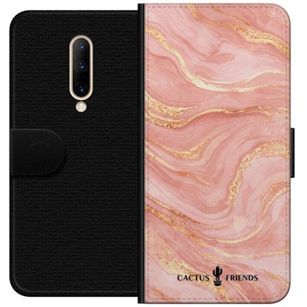 Yhteensopiva Lompakkokotelo OnePlus OnePlus 7 Pro Cactus and Friends – RoseGoldFlow