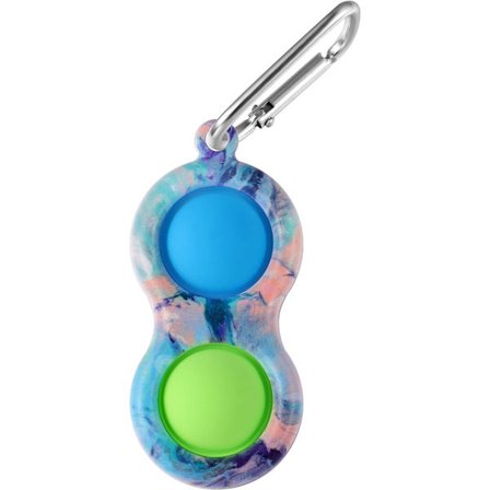 Enkel Dimple Fidget-leke, Anti-stress for barn og mini tofarget