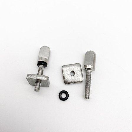 4 stk. Longboard Sliding Fin Skrue Fin Plade Udskiftningssæt Til Stand Up Paddleboard Crate Board