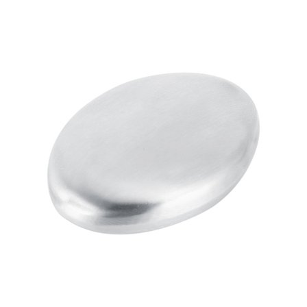 Odorfjerningsdings i rustfritt stål, luktabsorberende for hender og hud, deodoriserende Rub-a-Way-bar for å eliminere lukt fra hvitløk, fisk, løk