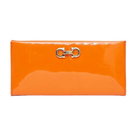 Salvatore Ferragamo Wallets Cardholders Orange, Dame Punge og Kortholder, Størrelse: ONE Size
