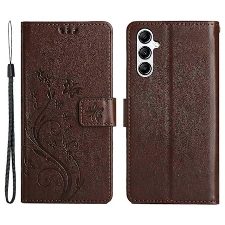 Til Samsung Galaxy A56 5G Etui PU Læder Wallet Etui med Rem Multicolor