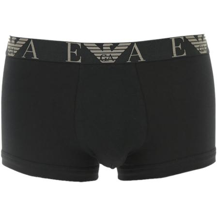 Emporio Armani, Bottoms Zwart, Heren, Maat:S