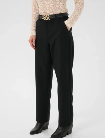 Cream Crveronica Ankl Pant - Black - 38