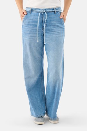 B. COPENHAGEN - Jeans - Lyseblå Denim - Med Bindebånd