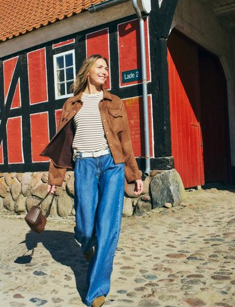 FREE/QUENT Fqeloisel-Tee - Cream - XL