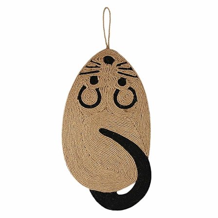 Katter og hunder leker, kattesisalpute sliping klo matte katteskrapematte museformet matte katteleket kjæledyrutstyr