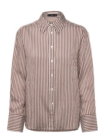 Mango | Striped Straight Shirt | L