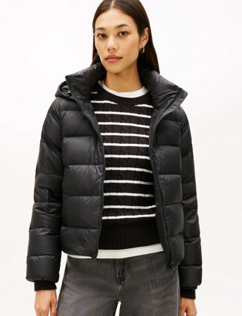 Tommy Hilfiger Lw Down Casual Jacket - Black - XL