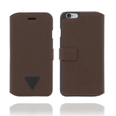 Guess Men Book Case Brad Apple iPhone 6(S) Plus - Ruskea Brown