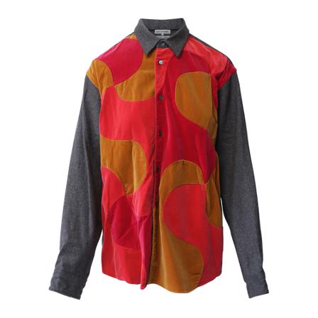 Comme des Garçons Shirts , Grijs , Dames , Maat: M