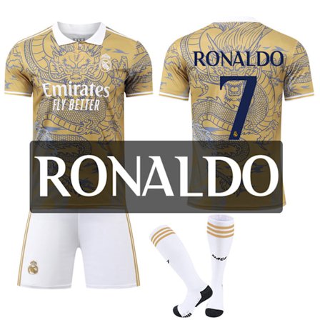 2024-2025 Real Madrid Erikoisversio Lasten Jalkapallopaita Nro.7 Ronaldo