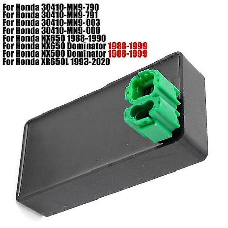 Tændingsmodul CDI-boks til Honda NX650 NX500 NX 650 500 Dominator XR650L 1993-2020 30410-MN9-000 30410-MN9-003/791/790