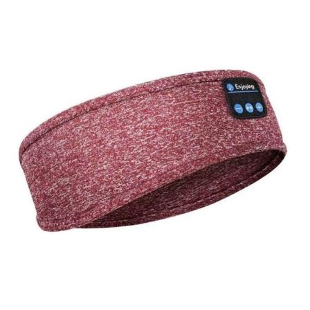Langattomat kuulokkeet bluetooth 5.0 unikuulokkeet urheilukuulokkeet unikuulokkeet urheilupanta silmänaamiokuulokkeet usb 2 red
