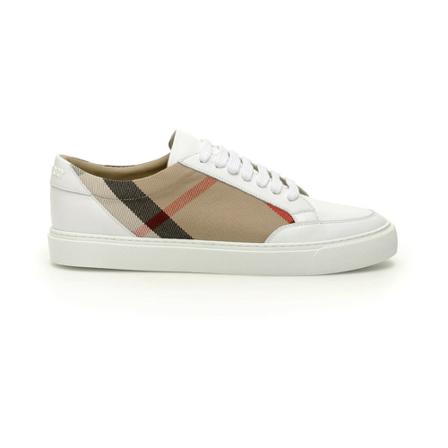 Burberry House Sneakers , Wit , Dames , Maat: 36 EU